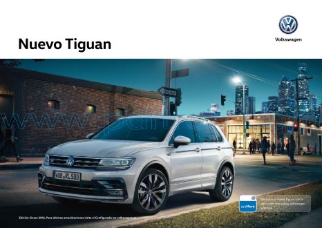 Cover of Volkswagen Tiguan Car Brochure 2016.Pdf