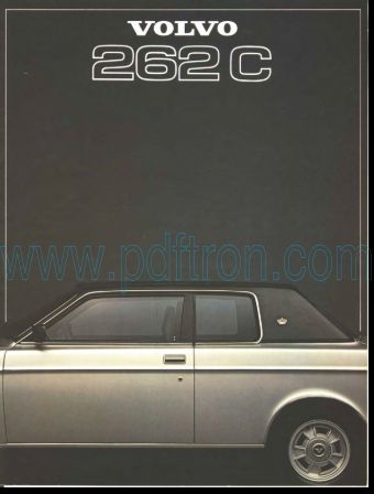 Cover of  Volvo 262C 1978.Pdf