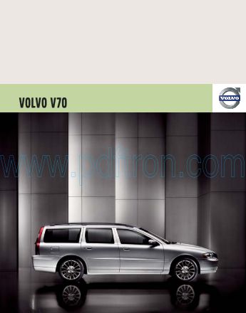 Cover of  Volvo V70 2006.Pdf