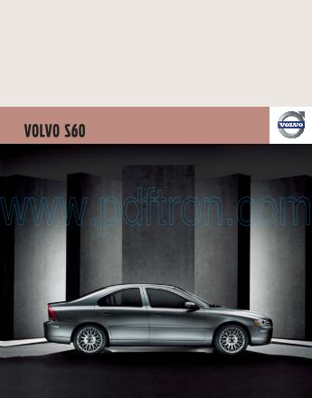 Cover of  Volvo S60 2007.Pdf