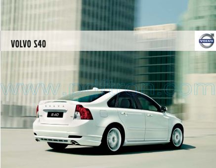 Cover of  Volvo S40 2009.Pdf