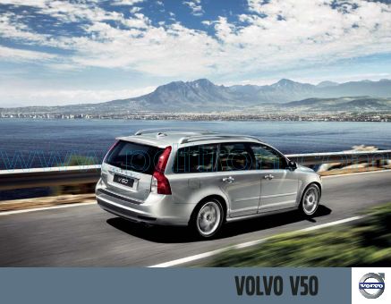 Cover of  Volvo V50 2010.Pdf