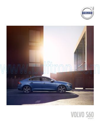 Cover of  Volvo S60 2017.Pdf