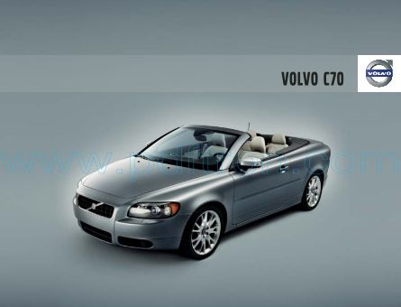 Cover of Volvo C70 Car Brochure 2008.Pdf