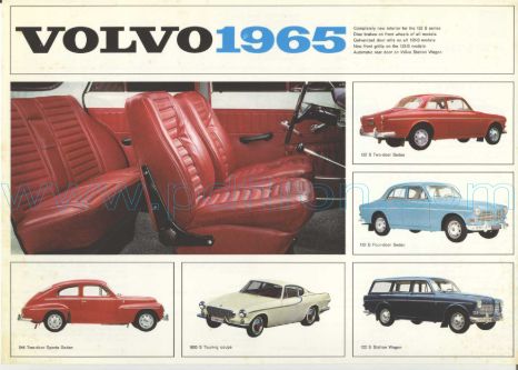 Cover of Volvo Range Borchure 1965.Pdf