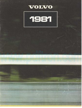 Cover of Volvo Uk Range 1981.Pdf