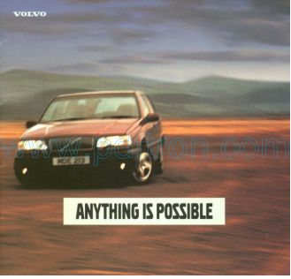 Cover of Volvo Uk Range Brochure 1995.Pdf