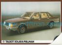 Cover of Talbot Solara Pullman Car Brochure.Pdf