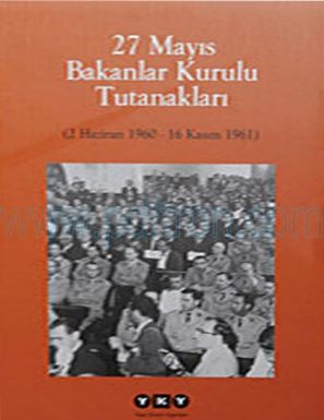 Cover of Cemil Kocak 27 Mayis Bakanlar Kurulu Tutanaklari.pdf