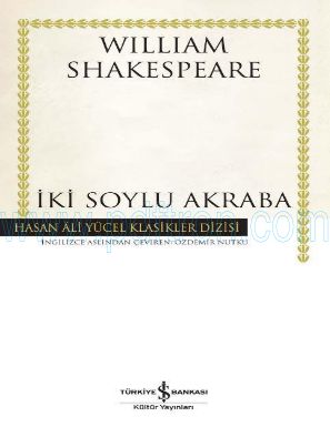 Cover of William Shakespeare iki Soylu Akraba.pdf