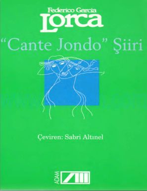 Cover of Federico Garcia Lorca Cante Jondo Şiiri.pdf