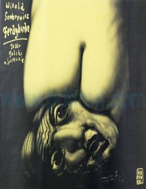 Cover of Witold Gombrowicz Ferdydurke.pdf