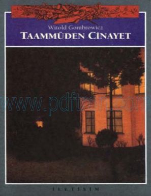 Cover of Witold Gombrowicz Taammuden Cinayet.pdf