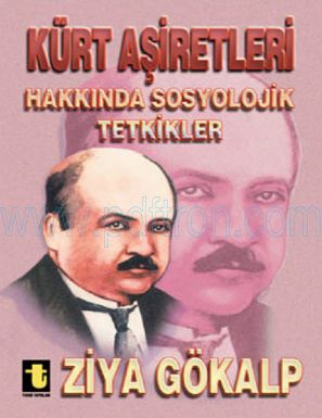 Cover of Ziya Gokalp Kurt Asiretleri Hakkinda Sosyolojik Tetkikler.pdf