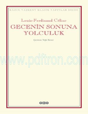 Cover of Gecenin Sonuna Yolculuk Louis Ferdinand Celine.pdf