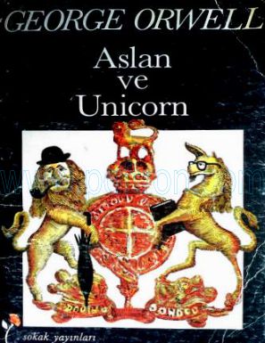 Cover of George Orwell Aslan ve Unicorn.pdf