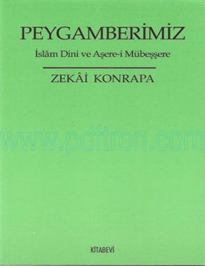 Cover of Zekai Konrapa Peygamberimizin Hayati.pdf