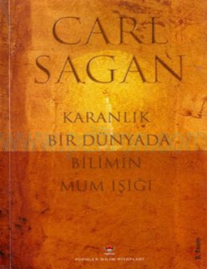 Cover of Carl Sagan Karanlik Bir Dunyada Bilimin Mum Isigi.pdf