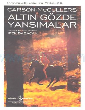 Cover of Carson McCullers Altin Gozde Yansimalar.pdf