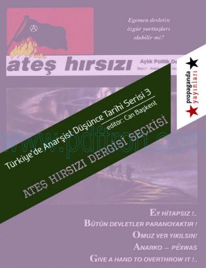 Cover of Can Baskent (Editor) Ates Hırsızi Dergisi Seckisi.pdf