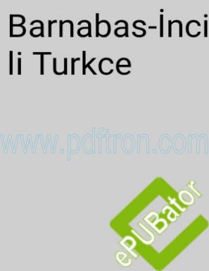 Cover of Barnabas incili Turkce ePUBator.pdf