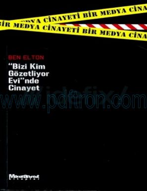 Cover of Ben Elton Bizi Kim Gozetliyor Evinde Cinayet.pdf