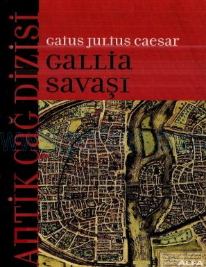 Cover of Furkan Akderin Gaius Julius Caesar Gallia Savasi.pdf