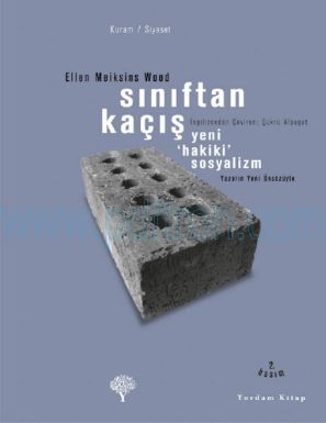 Cover of Ellen Meiksins Wood Siniftan Kacis Yeni Hakiki Sosyalizm.pdf