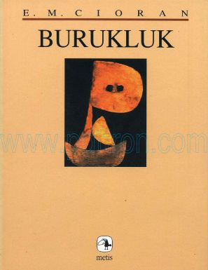 Cover of Emil Michel Cioran Burukluk.pdf