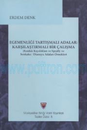 Cover of Erdem Denk - Egemenliği Tartışmalı Adalar.Pdf