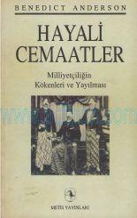 Cover of Benedict Anderson - Hayali Cemaatler.Pdf