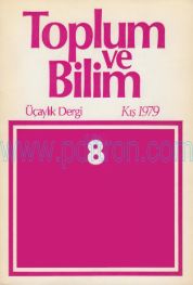 Cover of Toplum Ve Bilim - Sayı 08.Pdf