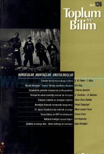 Cover of Toplum Ve Bilim - Sayı 126.Pdf