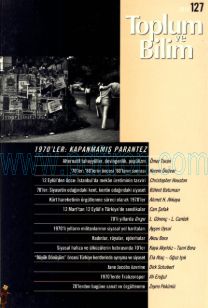 Cover of Toplum Ve Bilim - Sayı 127.Pdf