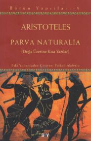 Cover of Aristoteles - Parva Naturalia (Doğa Üzerine).Pdf