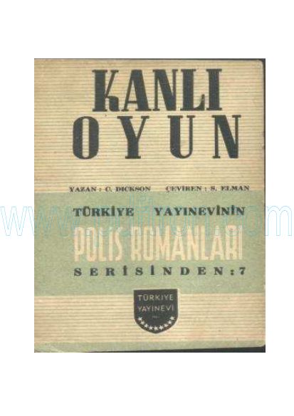 Cover of John Dickson Carr - Kanli Oyun.pdf