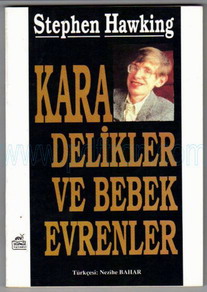 Cover of Stephan Hawking - Kara Delikler Ve Bebek Evrenler.pdf