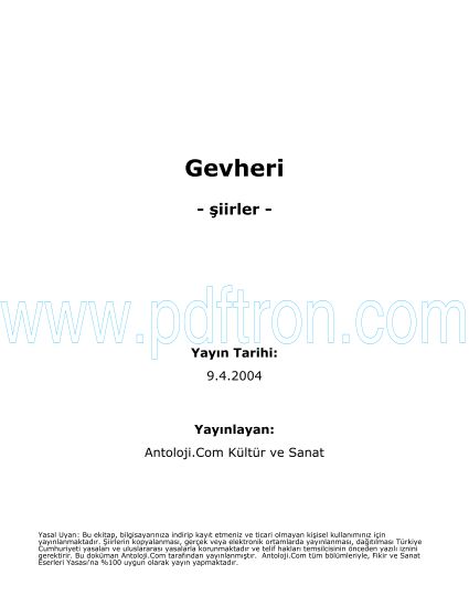 Cover of Gevheri - Şiirleri.pdf