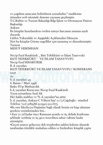 Cover of Necip Fazil Kısakürek - Bati Tefekkuru Ve Islam Tasavvufu.pdf