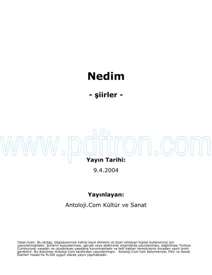 Cover of Nedim - Şiirleri.pdf