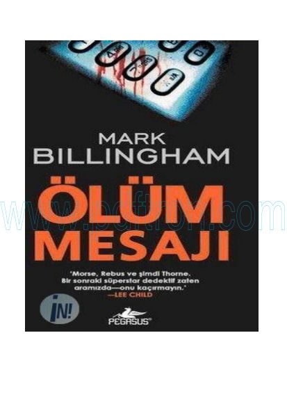 Cover of Mark Billingham - Ölüm Mesaji.pdf