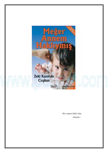 Cover of Zeki Kayhan Coskun - Meger Annem Hakliymis.pdf