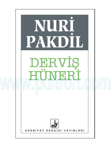 Cover of Nuri Pakdil - Derviş Hüneri.pdf