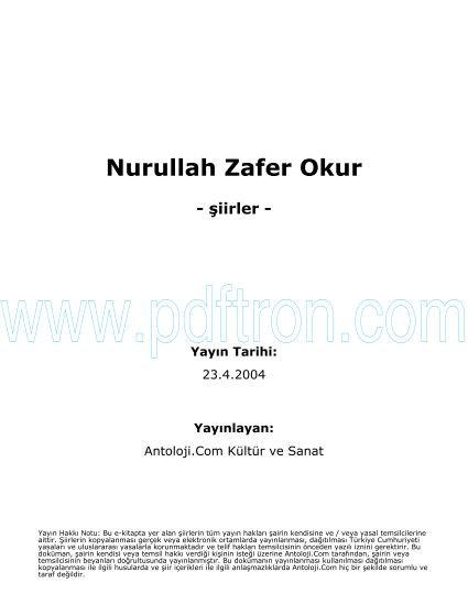 Cover of Nurullah Zafer Akir - Şiirleri.pdf