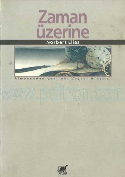 Cover of Norbert Elias - Zaman Uzerine.pdf