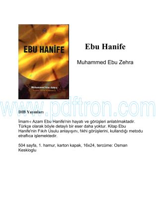 Cover of Ebu-Hanife-Muhammed-Ebu-Zehra.pdf