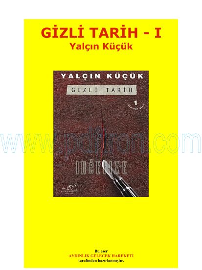 Cover of Yalçın Küçük - Gizli Tarih.pdf