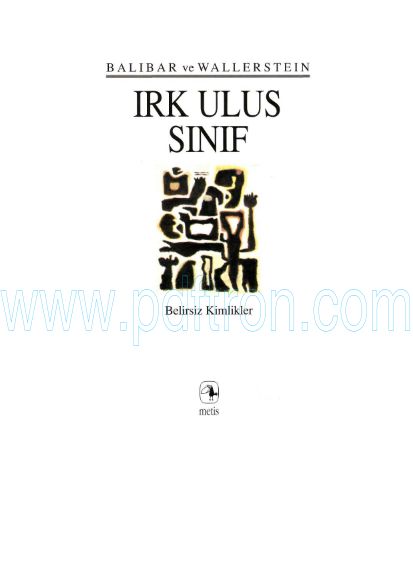 Cover of Wallerstein - Irk-Ulus-Sinif.pdf