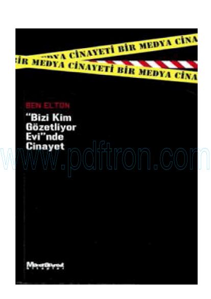 Cover of Ben Elton - Biri Bizi Gozetliyor Evinde Cinayet.pdf