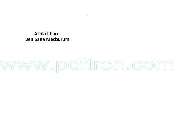 Cover of Atilla Ilhan - Ben Sana Mecburum.pdf